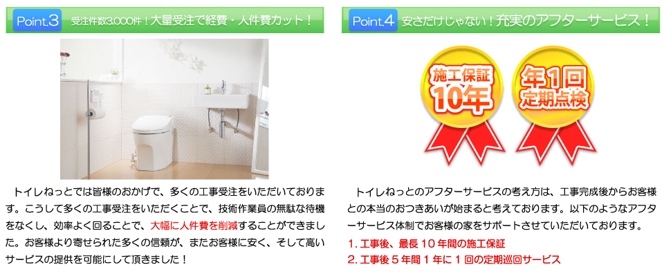 トイレねっと　施工の流れ2